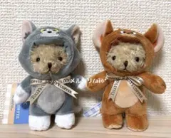 タリーズコーヒー トムとジェリー なりきりベアフル 2点セット