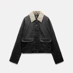 ZARA コーデュロイカラージャケット XS