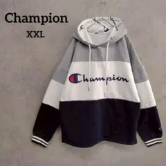 チャンピオン　パーカー　スウェット　フーディ　XXLサイズ