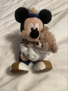 【ぬいぐるみバッジ】ダッフィー ハートフェルト・レターズ・オブ・フレンドシップ