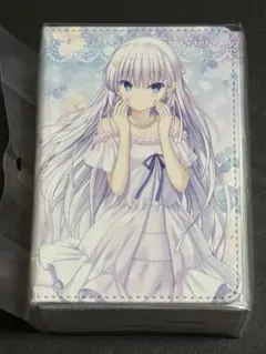 Summer Pockets 鳴瀬しろは 合皮製デッキケース トレカアイテムくじ