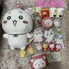 ちいかわ　まとめ売り　ハチワレ　うさぎ　ぬいぐるみ　缶バッジ　ソフビフィギュア