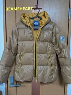 BEAMS HEART フード付きダウンジャケット　サイズ1