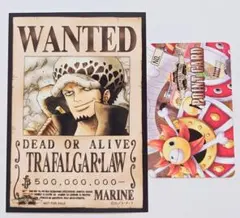 ONE PIECE ワンピース 麦わらストア 特典 手配書ブロマイド ロー