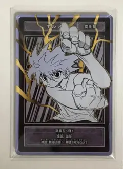 HUNTER × HUNTER ステータスカード クロロ ヒソカ キルア Yahoo!オークション - HUNTER×HUNTER ハンターハンター ステータスカ