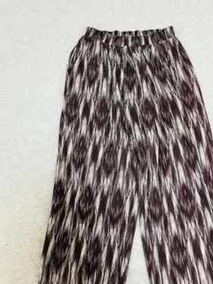 ページボーイリム S パンツ 赤 レッド センタープレス スリット モードのサムネイル