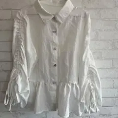 INGNIフリル付きシャツ 五分袖～長袖☆