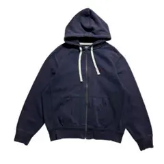 ポロラルフローレン フルジップパーカー スウェット ネイビー フェード US規格