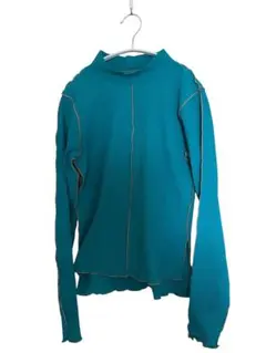 MELLOW SHIRRING TOPS ターコイズ Mサイズのサムネイル