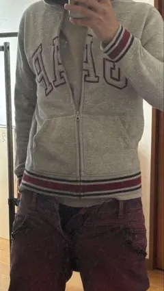 old gap 00s ジップパーカー