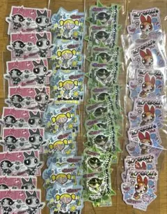 パワーパフガールズ　ステッカー　全4種 34枚