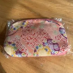 花柄布製ポーチ 未開封