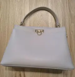 ANY SIS スクエアミディトート バッグ