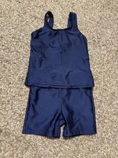 ネイビー　水着　上下セット　キッズ　120