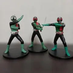 仮面ライダーフィギュア3体セット バンプレスト非売品　HG