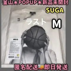 BTS 韓国 釜山 ARIRANG ポップアップ ユンギ SUGA tシャツ L - メルカリ