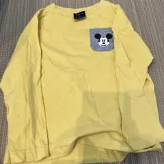 GU ミッキーマウス 長袖カットソー 120