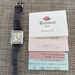 Rosemont ロゼモン　ノスタルジア　クォーツダイヤ装飾付き　グレー　本革のサムネイル