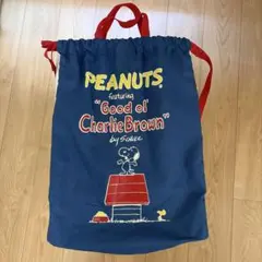 PEANUTS スヌーピー 巾着 ナップサック