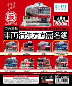 値下げ】京急車両行先方向幕名鑑 アクリルスタンド 1500形 特急京急
