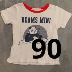 BEAMS mini Tシャツ 90サイズ パンダのサムネイル