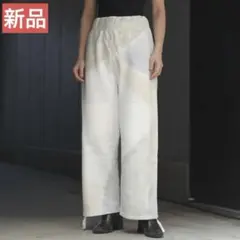 新品】 SEEALL Wide Sweat Pants AQUARELLO - メルカリ
