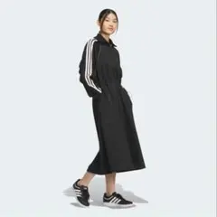 極美品✨アディダス adidas ジャージワンピース XL トラックトップ
