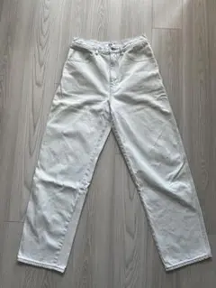 UNIQLO アイポリー色ストレートデニム 26