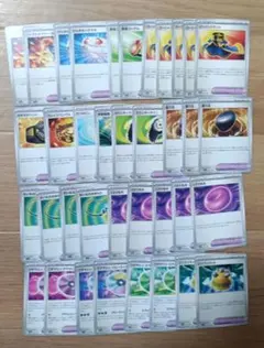 ポケモンカード　まとめ売り　ポケモンの道具約40枚