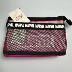 MARVEL クリアポーチ ピンクのサムネイル