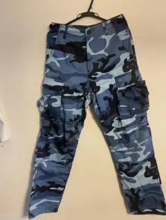 ウッドランド迷彩 カーゴパンツ