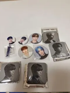 INI 缶バッチ、ミニアクスタ 合計10個セット売り