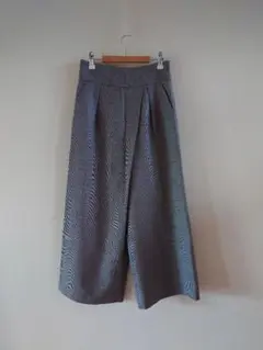 Jewel Changes ジュエルチェンジズ　チェック ワイドパンツ　秋冬