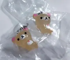 サンエックス　コリラックマ　ガチャガチャ　めじるしアクセサリー