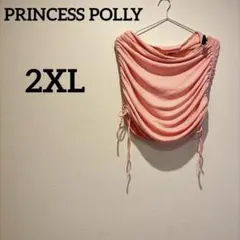 美品✨PRINCESS POLLY 【2XL】ピンク チューブトップ
