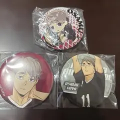 ハイキュー 宮治 缶バッジ ピンバッジ 3個セット