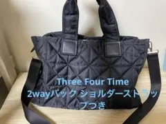Three Four Time 2way トートバッグ ショルダーバッグのサムネイル