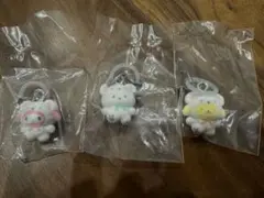 サンリオ ふわふわスノー ガチャ マイメロ ポチャッコ ポムポムプリン