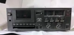 昭和レトロ TEAC f-200 ステレオカセットデッキ 通電確認済ジャンク品