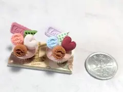 ミニチュアスィーツ　ロータスハートマカロンマフィンセット