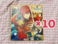 あんスタ 中国限定 色紙 箔押し 朱桜司