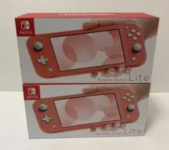 Nintendo Switch Lite コーラル & グレー 新品未開封 - メルカリ