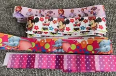 ハンドメイド 材料 ディズニー リボン まとめ売り