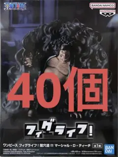 ワンピース フィグライフ! 闇穴道!!! マーシャル・D・ティーチ 40個　③