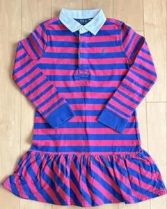 Polo Ralph Lauren フレアスカート付き長袖ポロシャツ　120