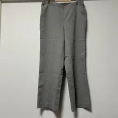 グレー カジュアルクロップトパンツ【XLサイズ】