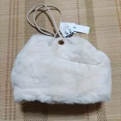 GLOBAL WORK 2WAY BAG アイボリー　新品