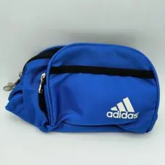 adidas ボディバッグ ブルー ウエストポーチ