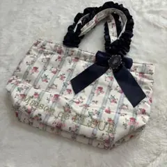 メゾンドフルール　花柄　ハンドバッグ　リボンのサムネイル