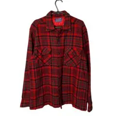 60's PENDLETON ペンドルトン ウールシャツ ヘビーネルシャツ M